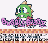 Taito Memorial - Bubble Bobble (Japan) (SGB Enhanced) (GB Compatible)